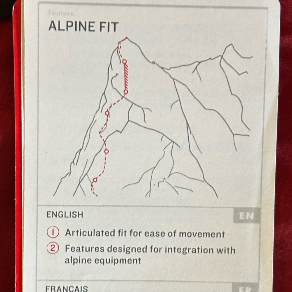 The North Face GORE TEX Red Raincoat - Picture 13 of 15